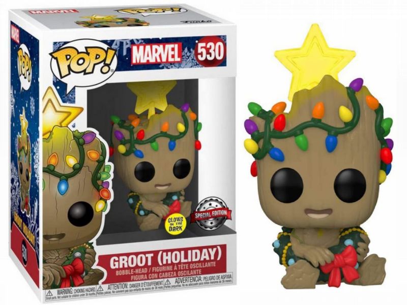 Pop Marvel: Groot Holiday Grow In The Da