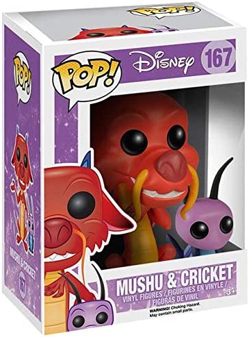 POP Disney Mulan Mushu & Cricket