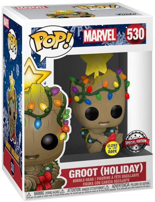 Pop Marvel: Groot Holiday Grow In The Da