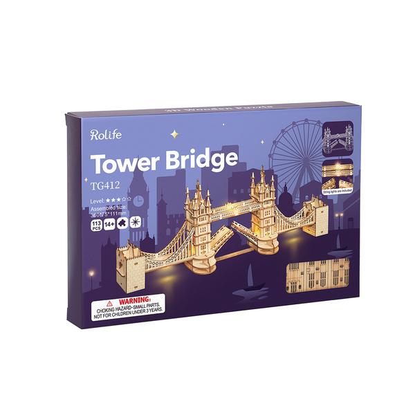 Tower Bridge With Lights
