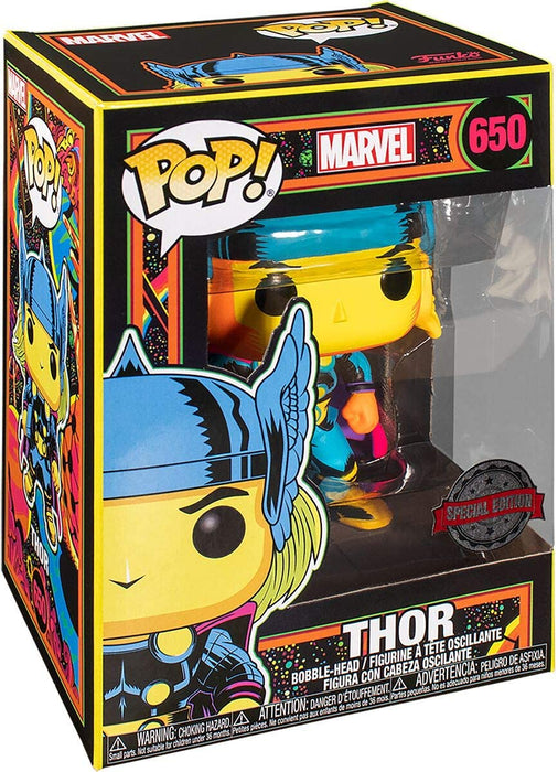 Marvel Black Light Thor Pop!