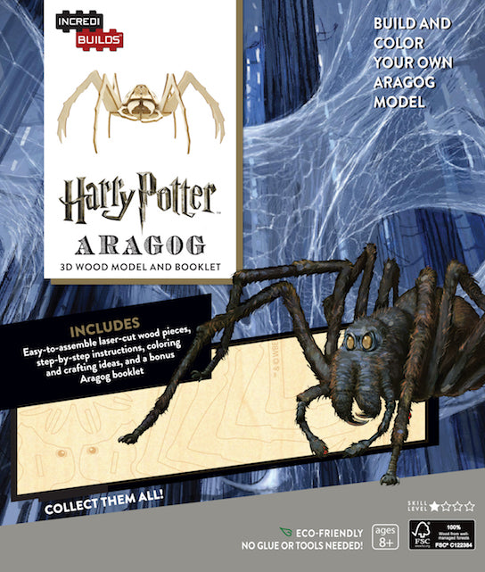 Harry Potter Aragog 3D wood model