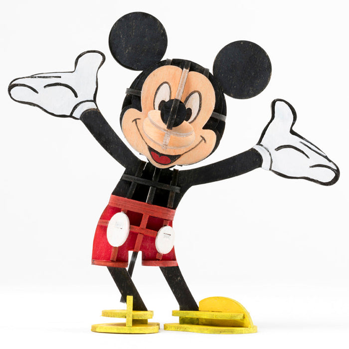 Disney Mickey Mouse 3D wood model