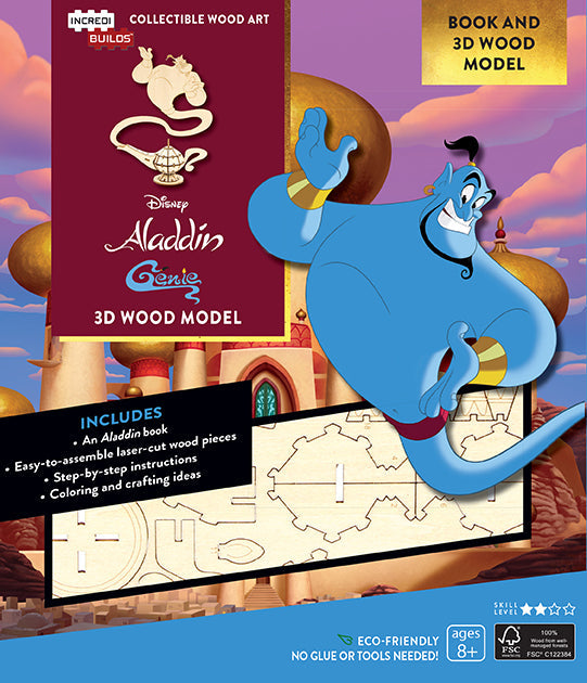 Disney’s Aladdin 3D Wooden Model