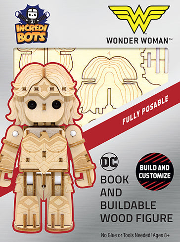 DC Comics Wonder Woman 3D Wood Model