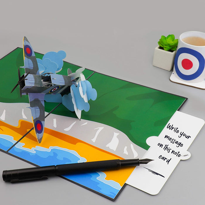 Spitfire Pop Up Card