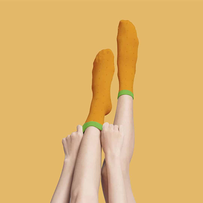 Fruitiful Socks Orange