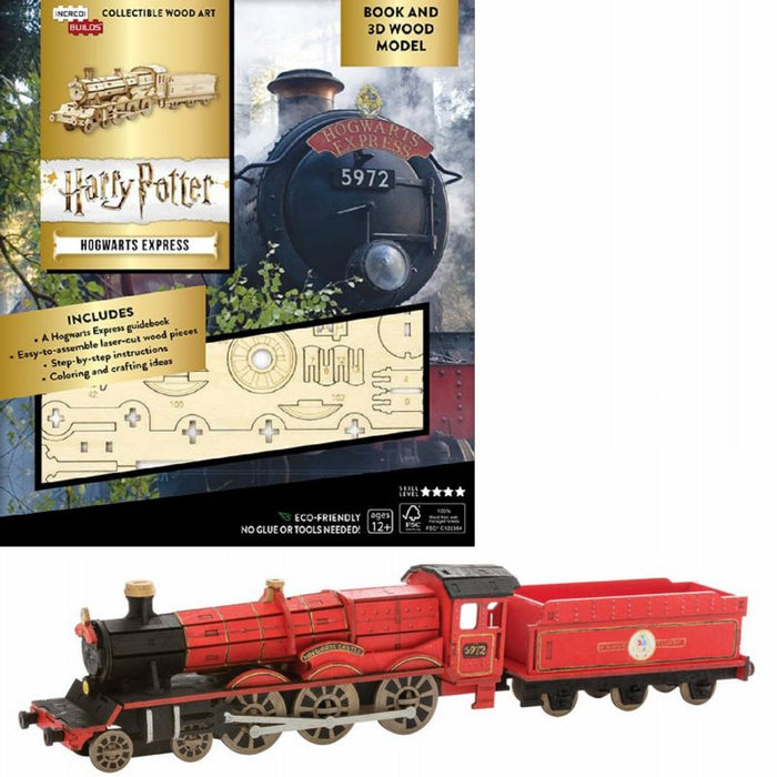 Harry Potter Hogwarts Express 3D Wood Mo