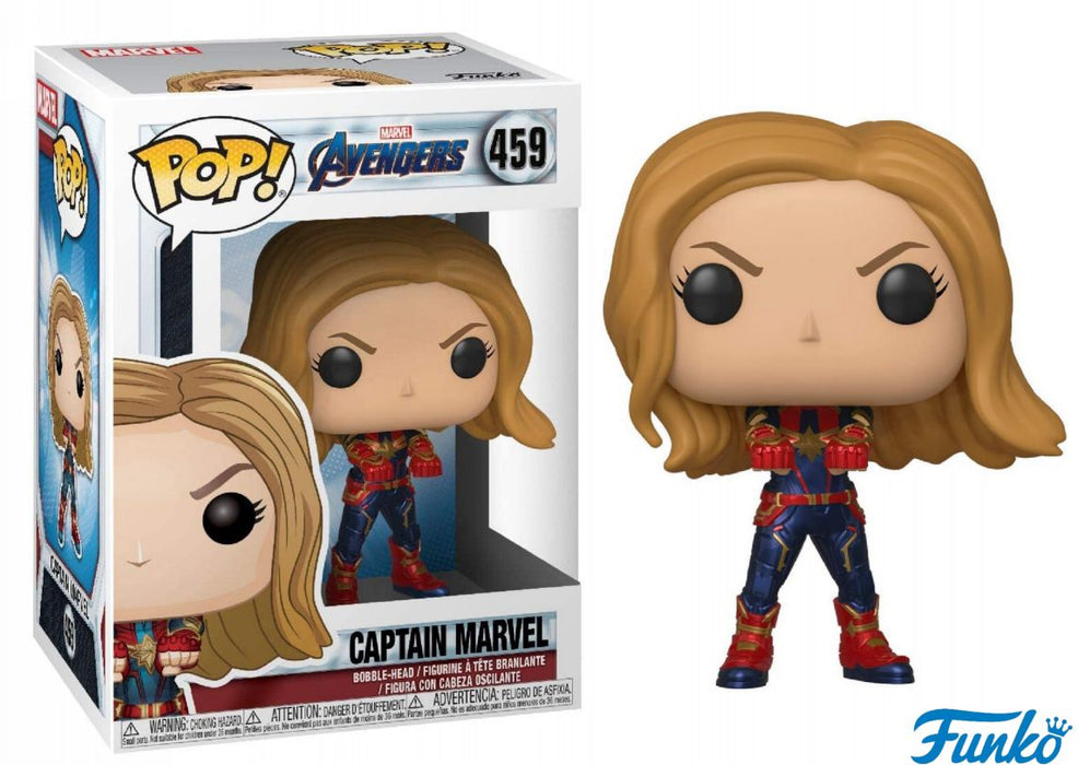 Avengers Endgame Captain Marvel Pop!