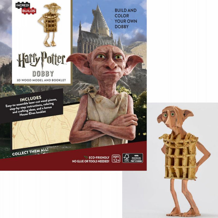 HarryPotter Dobby 3D wood model