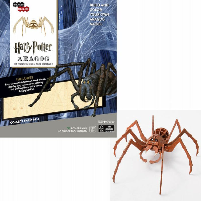 Harry Potter Aragog 3D wood model