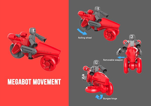 Stikbot Megabot - Turbo Cycle