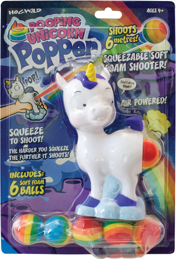 Popper Pooping Unicorn