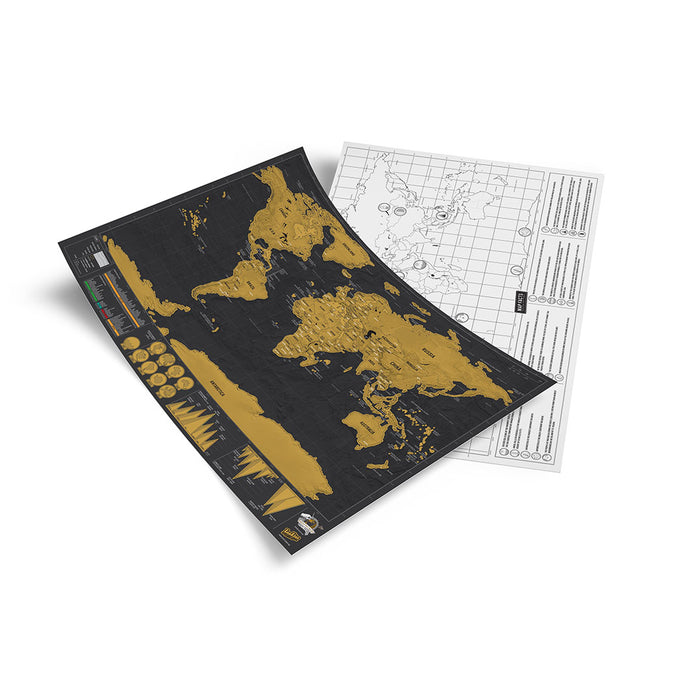 Scratch Map Travel  Deluxe Edition