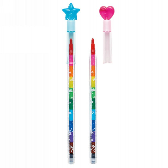 Heart Stacking Coloring Pencil