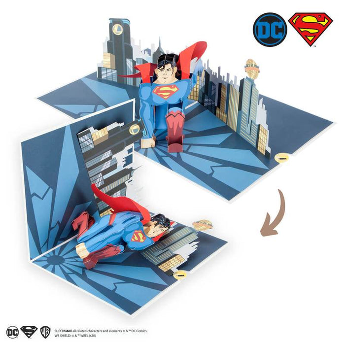 Superman Pop Up Card