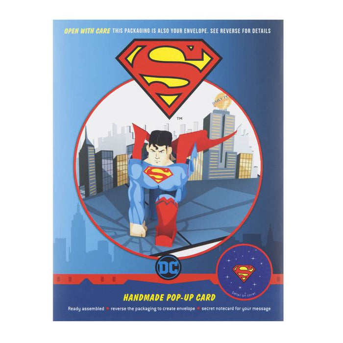 Superman Pop Up Card
