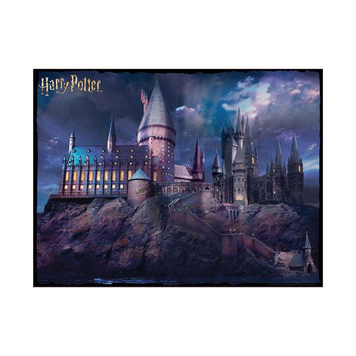 Harry Potter Hogwarts Day to Night Scratch Off Puzzle