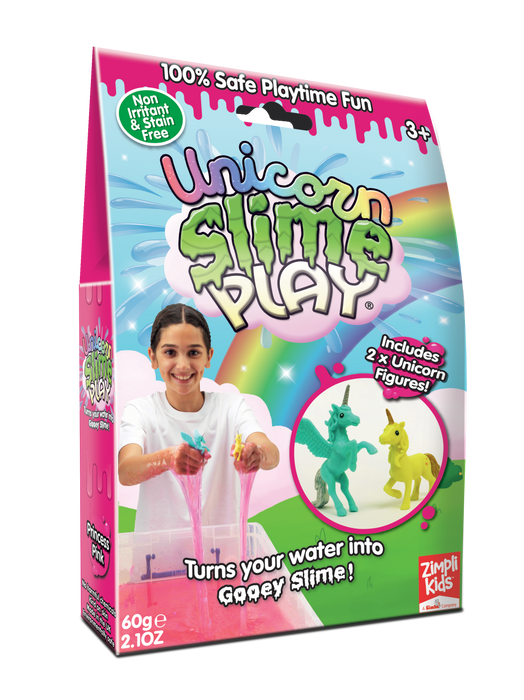 Unicorn Slime Play Pink
