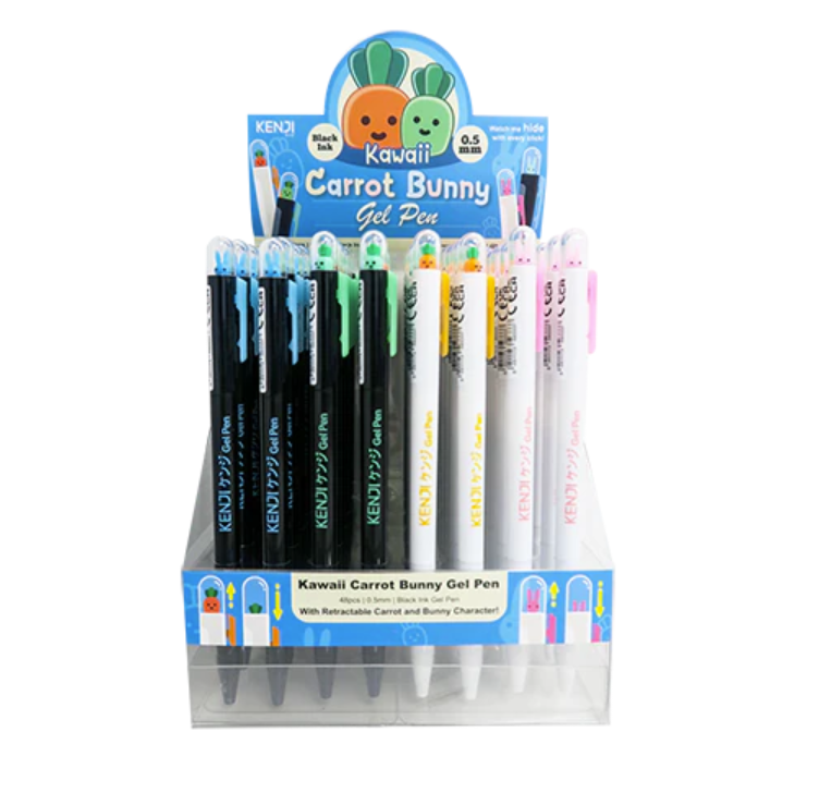 Kawaii Carrot Bunny Gel Pen GOGO GADGET