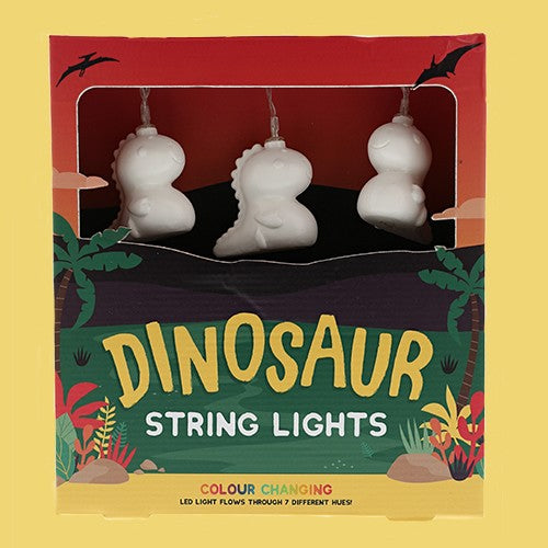 Dinosaur string lights