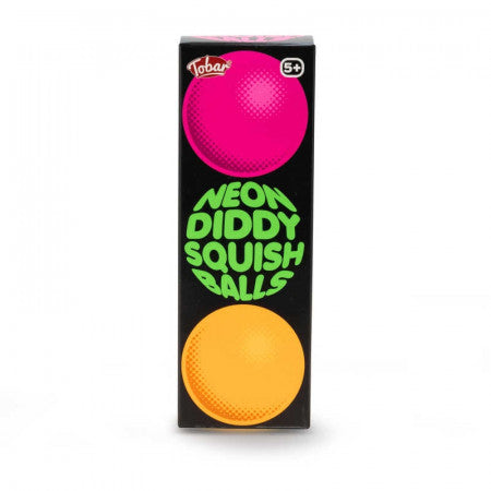 Neon Diddy Squish Balls 3PK