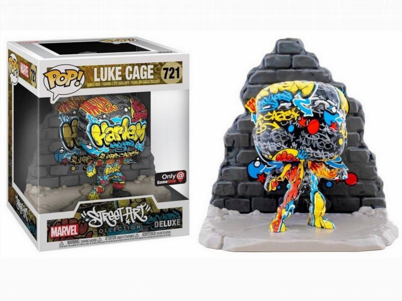 POP Deluxe:Marvel Luke Cage GraffitiDECO