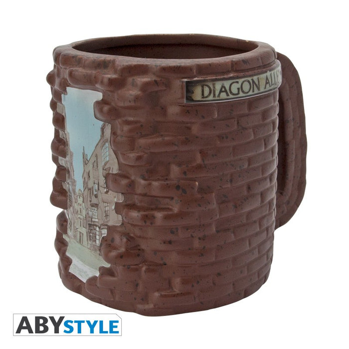 Diagon Ally 3D Mug