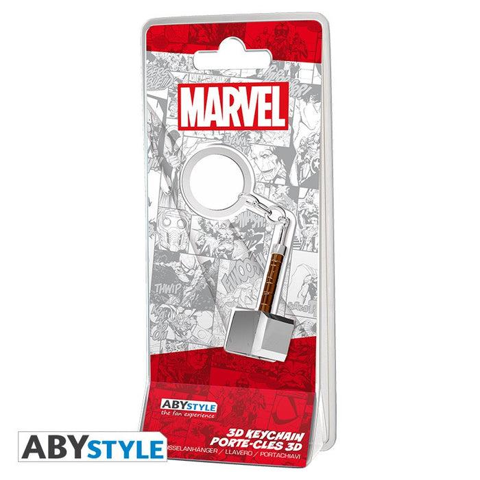 MARVEL-Keychain 3D Thors Hammer-Mjolnir