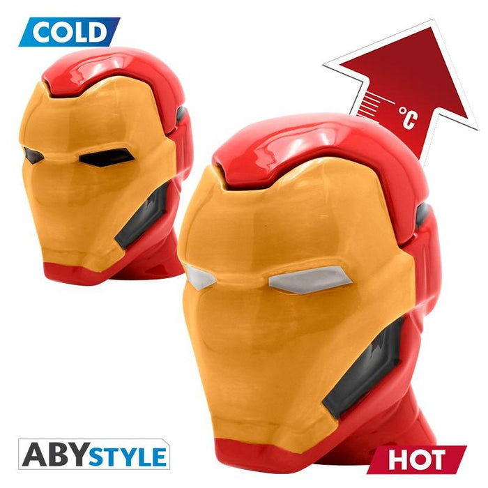MARVEL - Mug 3D - Heat Change - IRON MAN