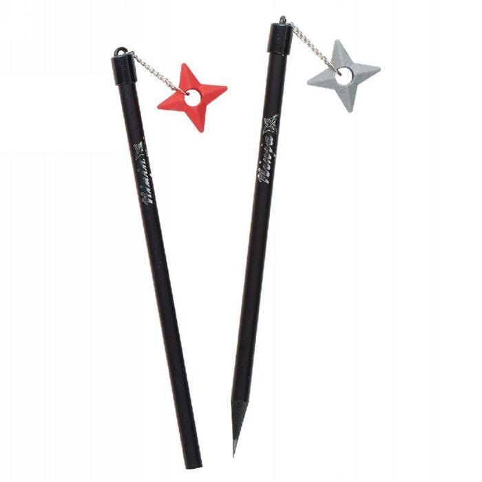 Ninja Star Pencil Grey Pendant